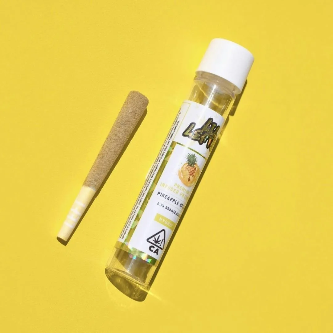 Lil Lefty Infused Preroll Single .75g - PINEAPPLE SPLASH