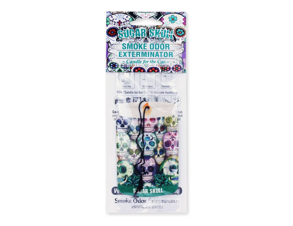 CAR FRESHENER - SUGAR SKULL