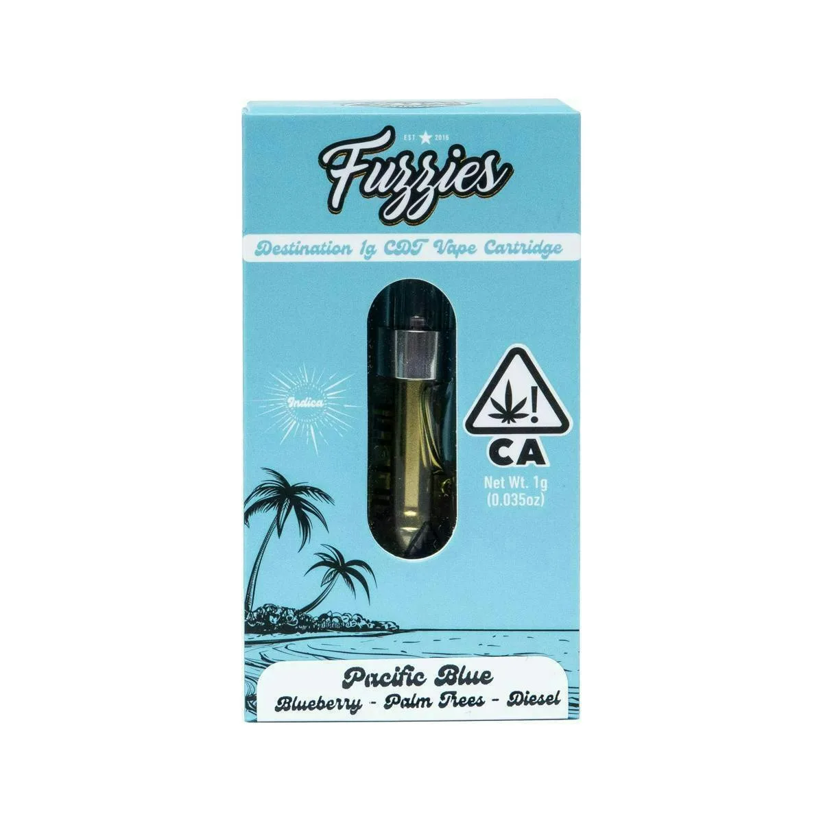 Fuzzies | Destination | Pacific Blue | Cartridge | 1g