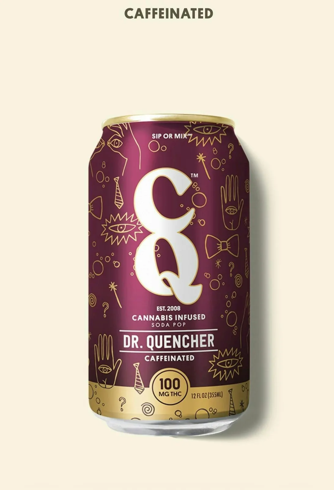 CQ - Dr. Quencher SINGLE UNIT 100mg 12oz
