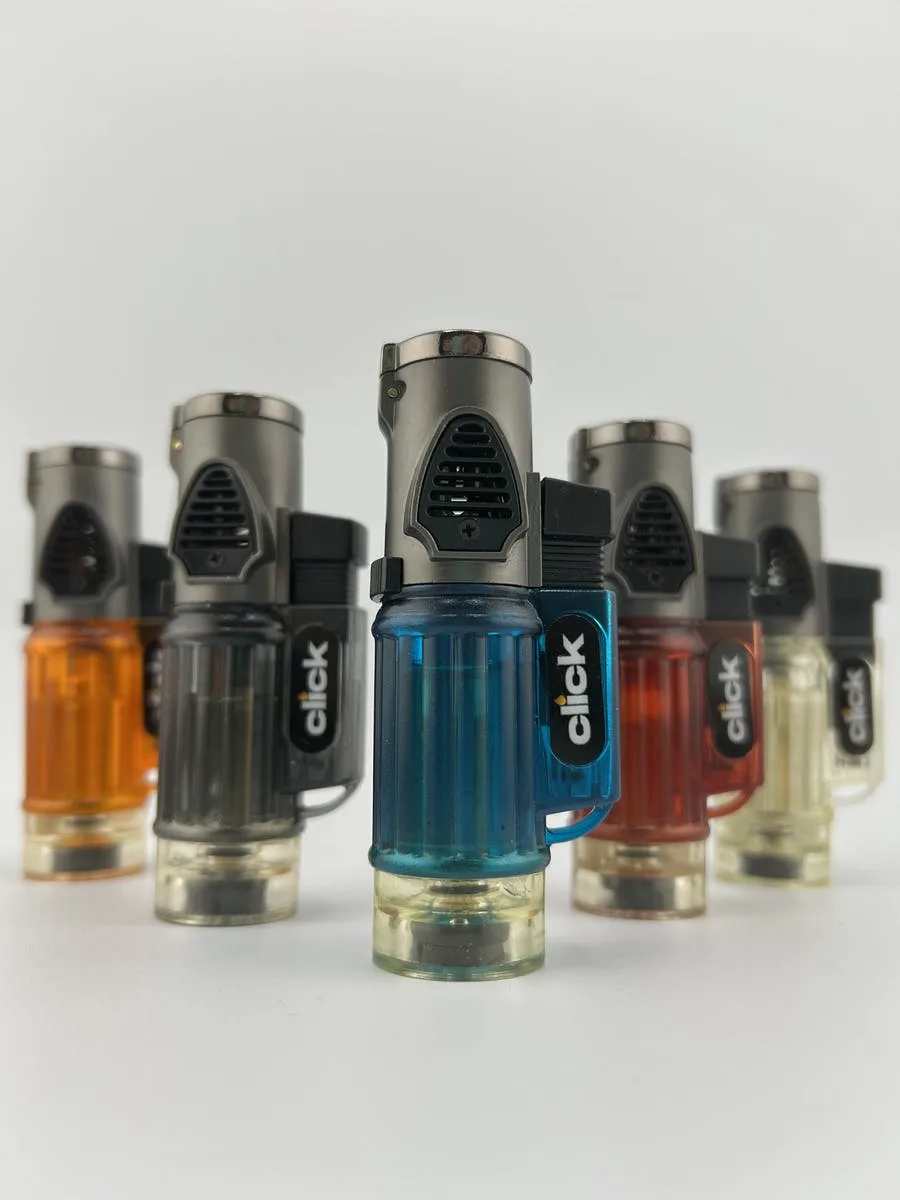 Click | Mini Torch '3 burner' | Re-fillable