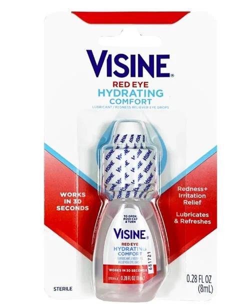VISINE RED EYE HYDRATING COMFORT 1PK