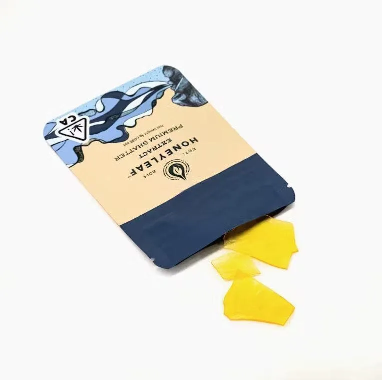 Honeyleaf - Premium Shatter - Indica - Platinum OG - (1g)