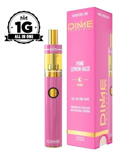 Dime Industries - Pink Lemon Haze Signature Line 1000MG All In One Device - 1 g (H)