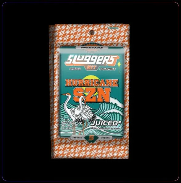Sluggers | Infused Preroll 5pk | Hurricane SZN | S | 3.5g
