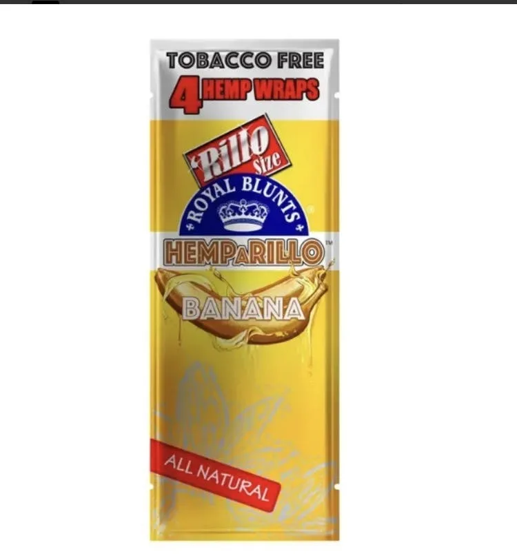 4 HEMP WRAPS BANANA (ROYAL BLUNTS)
