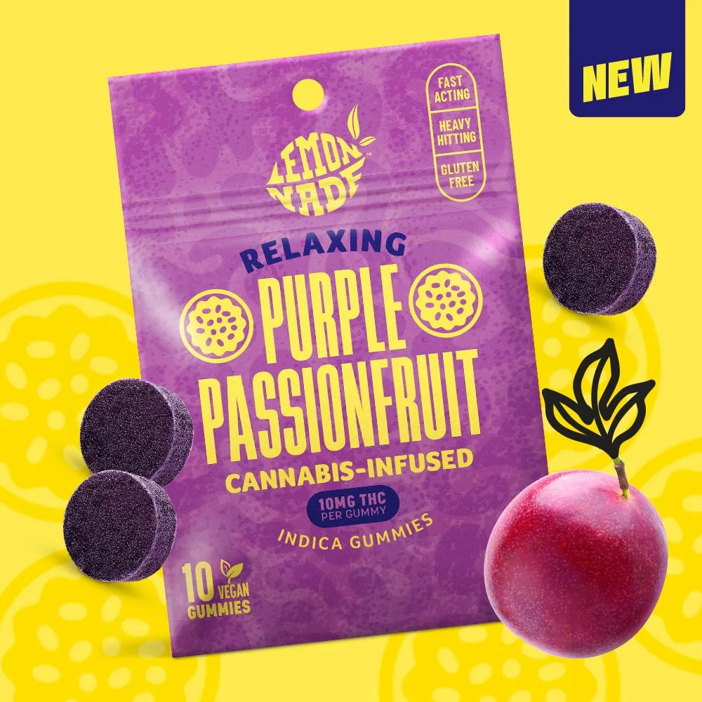 Lemonnade - Purple Passionfruit - Gummies - 100mg