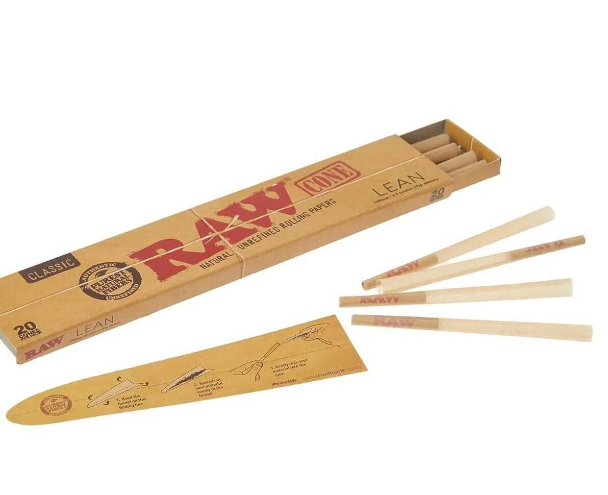 Raw - 20 Pack Pre-Roll Cones