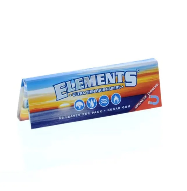 ULTRA THIN RICE PAPERS 1 1/4 - ELEMENTS