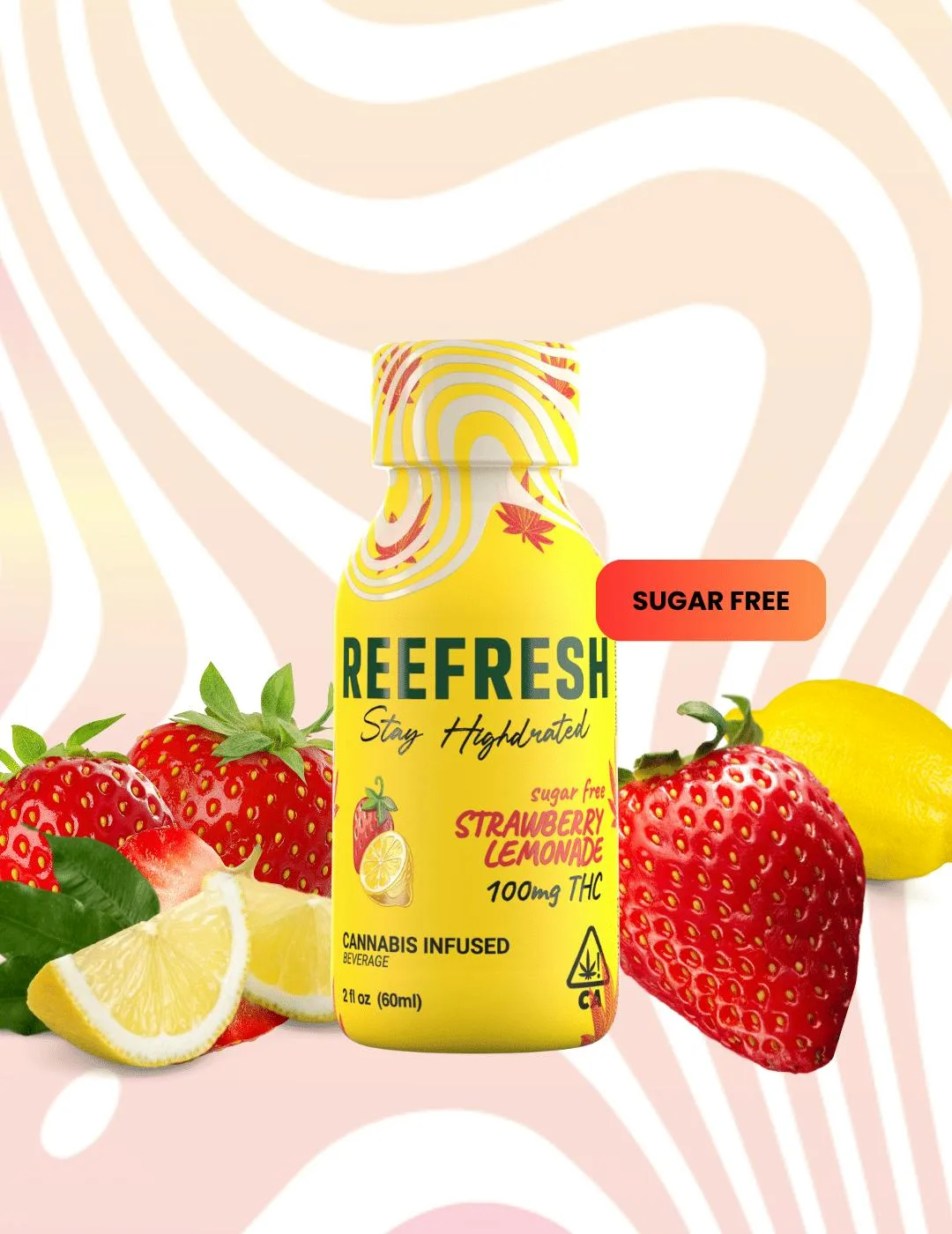 STRAWBERRY LEMONADE 100MG SHOT