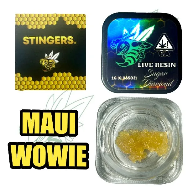 Maui Wowie - Live Resin Sugar Diamond 1g