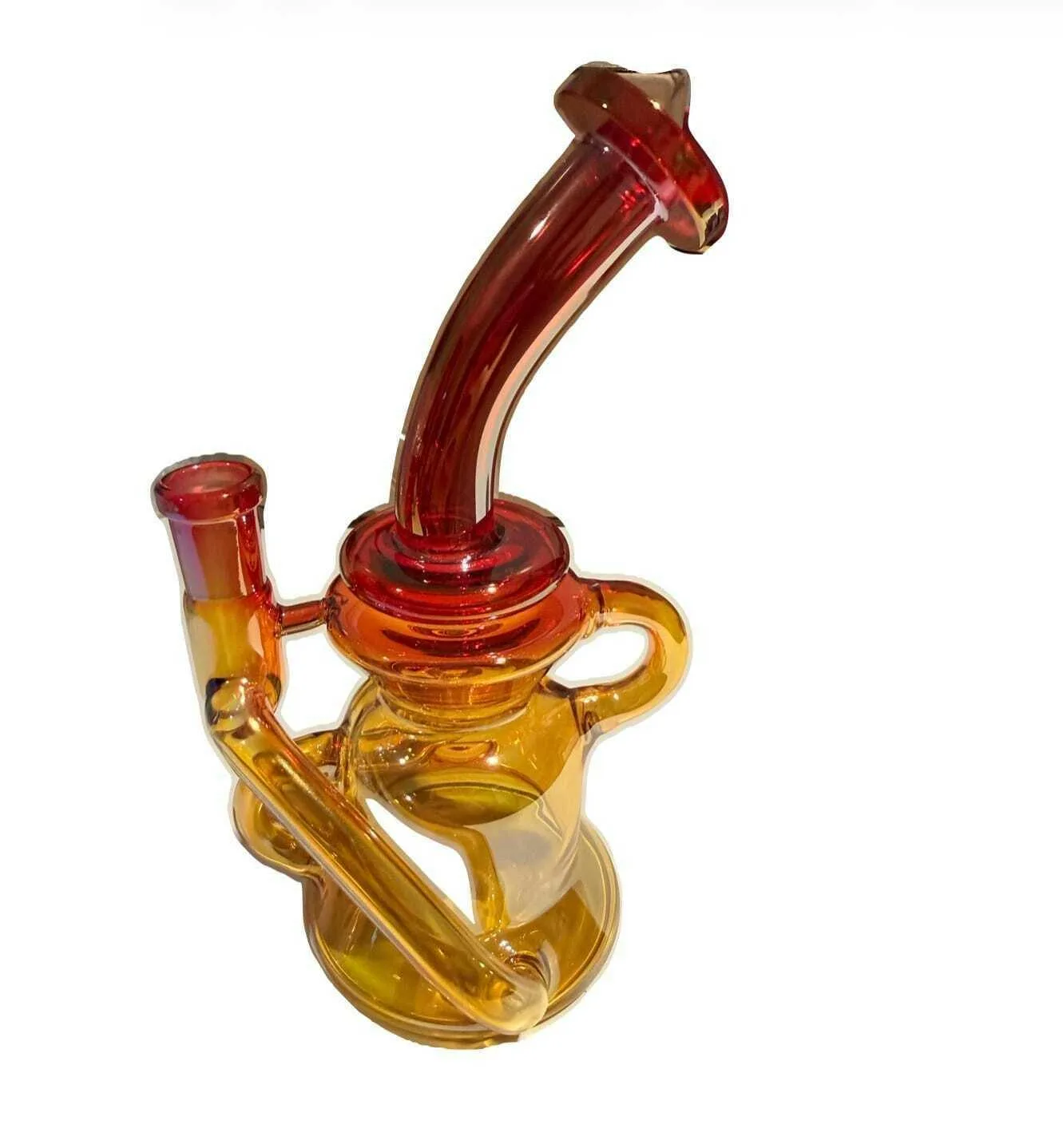 Cloud Cali Inc. - Red and Yellow Water Bong