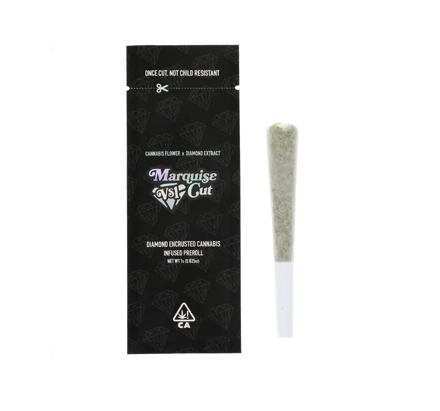 Blue Gummie (H) Diamond infused pre-roll - 1 g