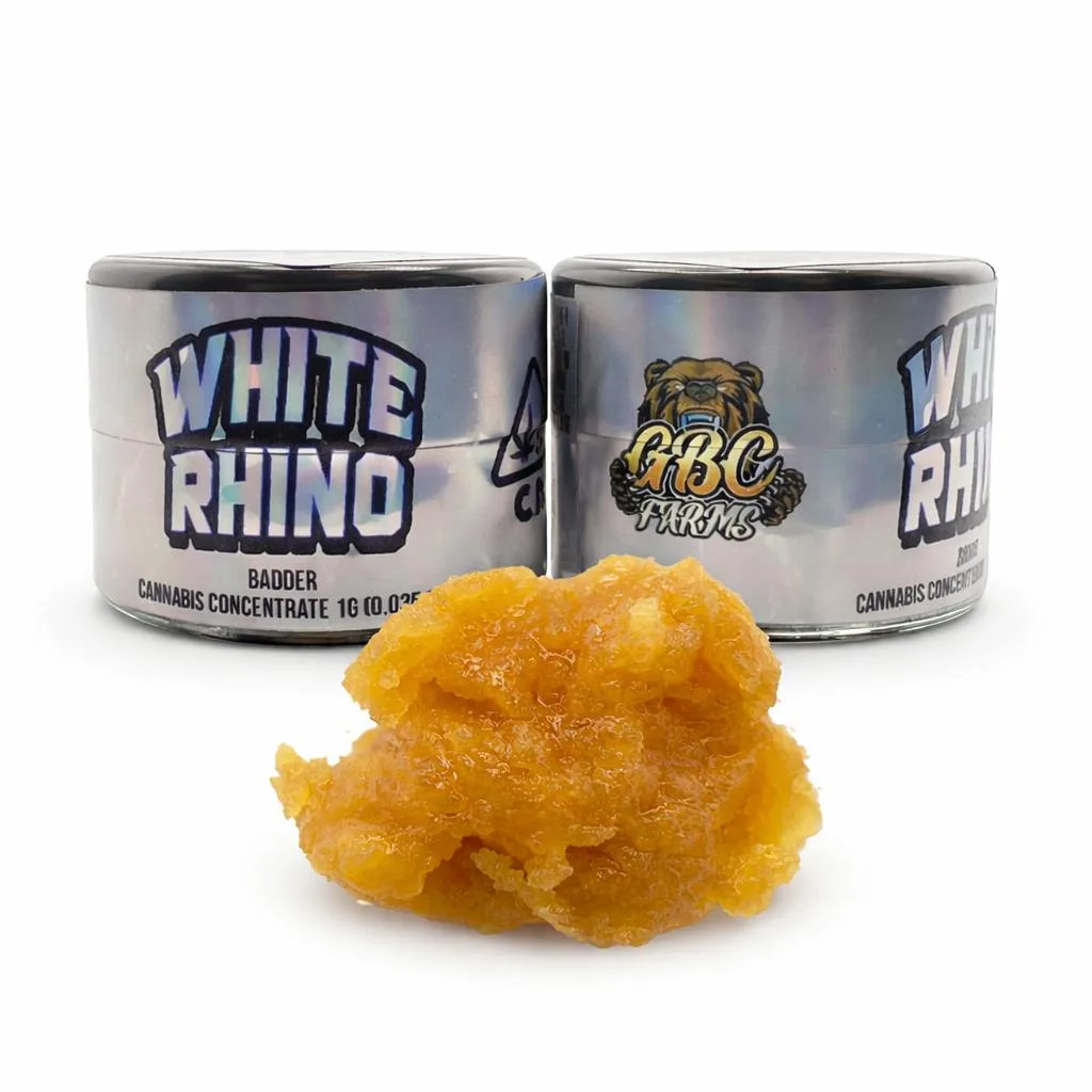 Golden Bear - White Rhino - 1G Live Badder