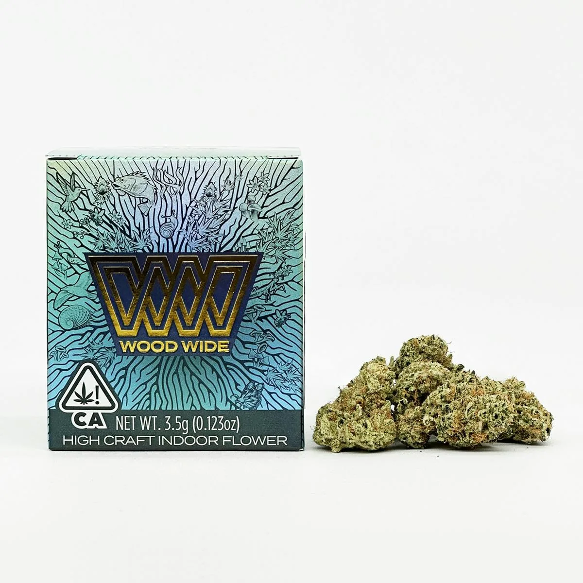 Wood Wide | Grumpy Tiger | Big Buds | 3.5g