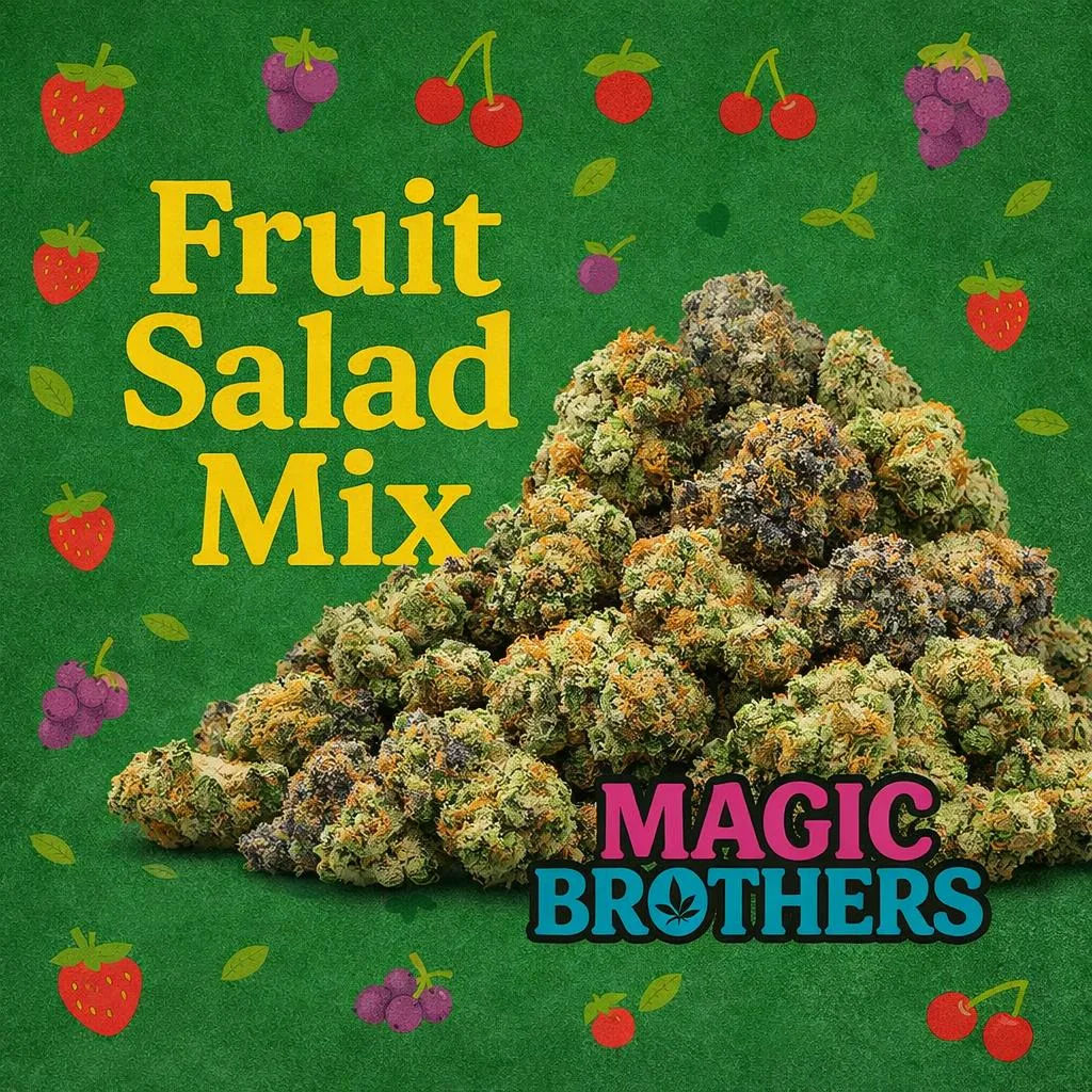 Fruit Salad Mix (Hybrid) - Premium Flower - 1/2oz. 14g.