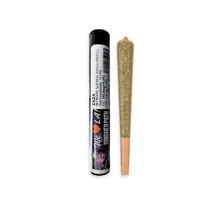 THE HIGHER PATH - $5 ZAZA 1G PREROLL