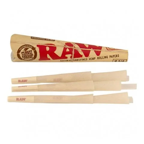 RAW - CONES - 1 1/4 - 6PK - CLASSIC