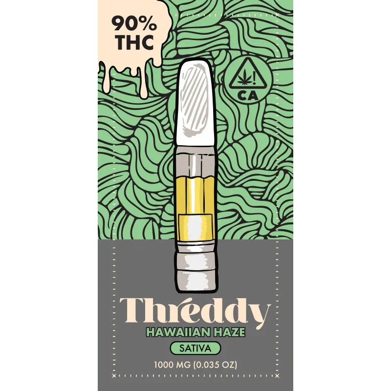 Threddy - Hawaiian Haze - 1G - Vape Cart