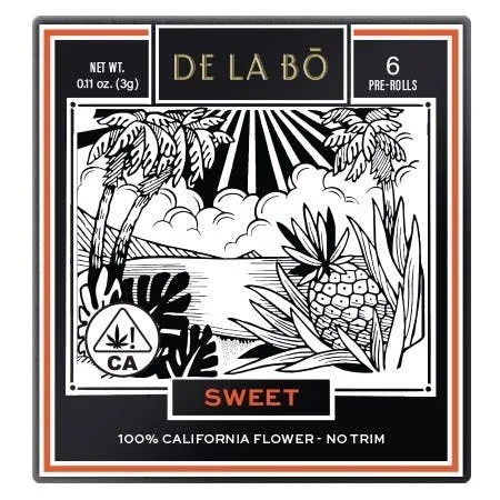 De La Bo- Candy Jam Prerolls 6pk 3g (H)