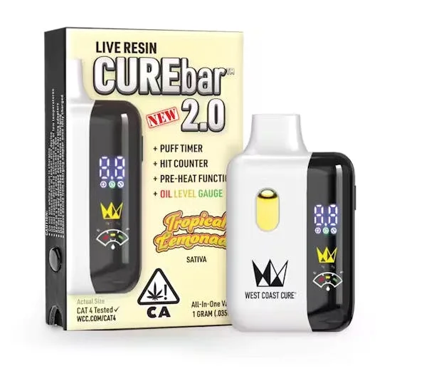 WCC Tropical Lemonade (S) Live Resin AIO 1g
