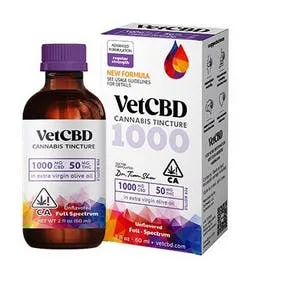 [VETCBD] REGULAR STRENGTH CBD TINCTURE - 1000MG - 60ML