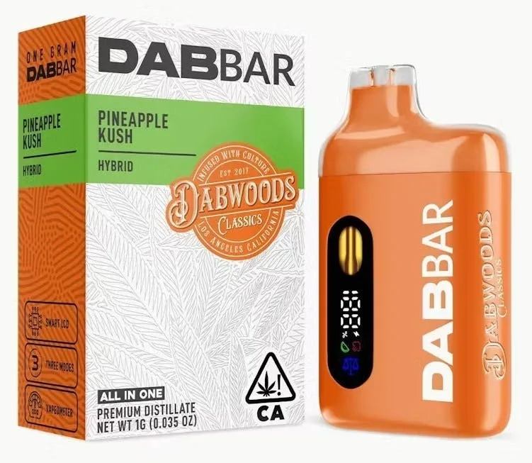 DabWoods- Georgia Peach DabBar AIO 1g (I)