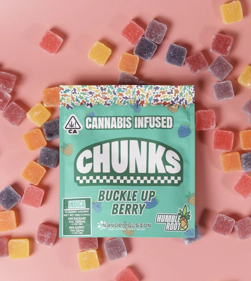 Chunks - Buckle Up Berry Gummies 100mg