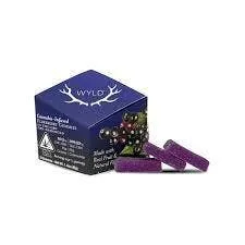 Elderberry 100mg 2THC:1CBD $23 Wyld Gummies