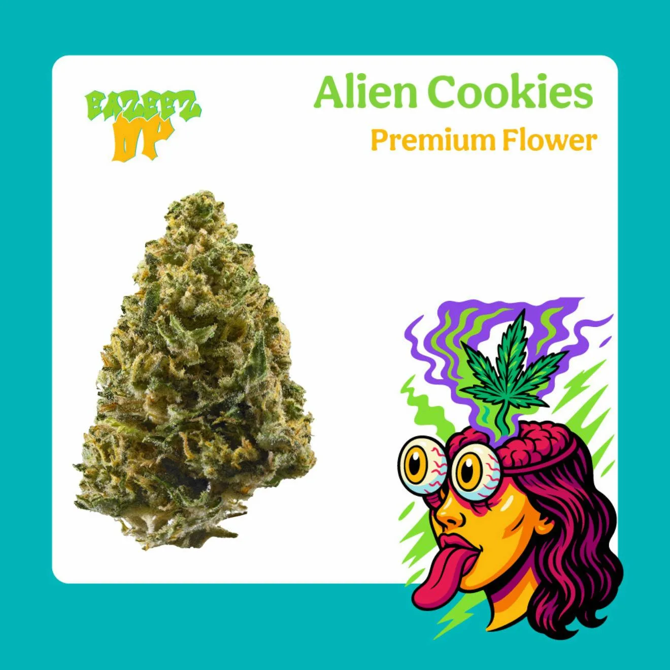 Alien Cookies - Premium Indoor - New Drop- (28g-1oz) - Hybrid