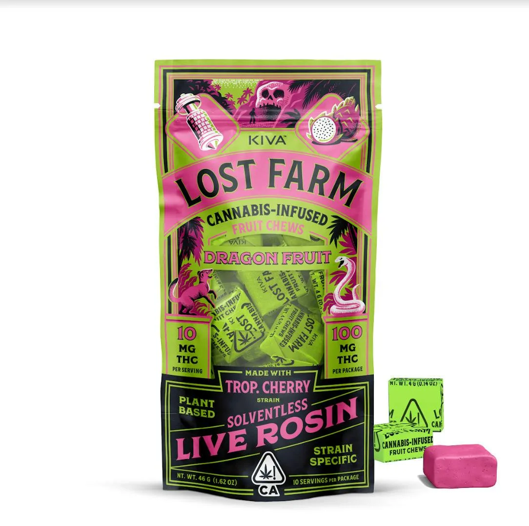 Lost Farm - Dragonfruit Trop - Live Rosin Chew