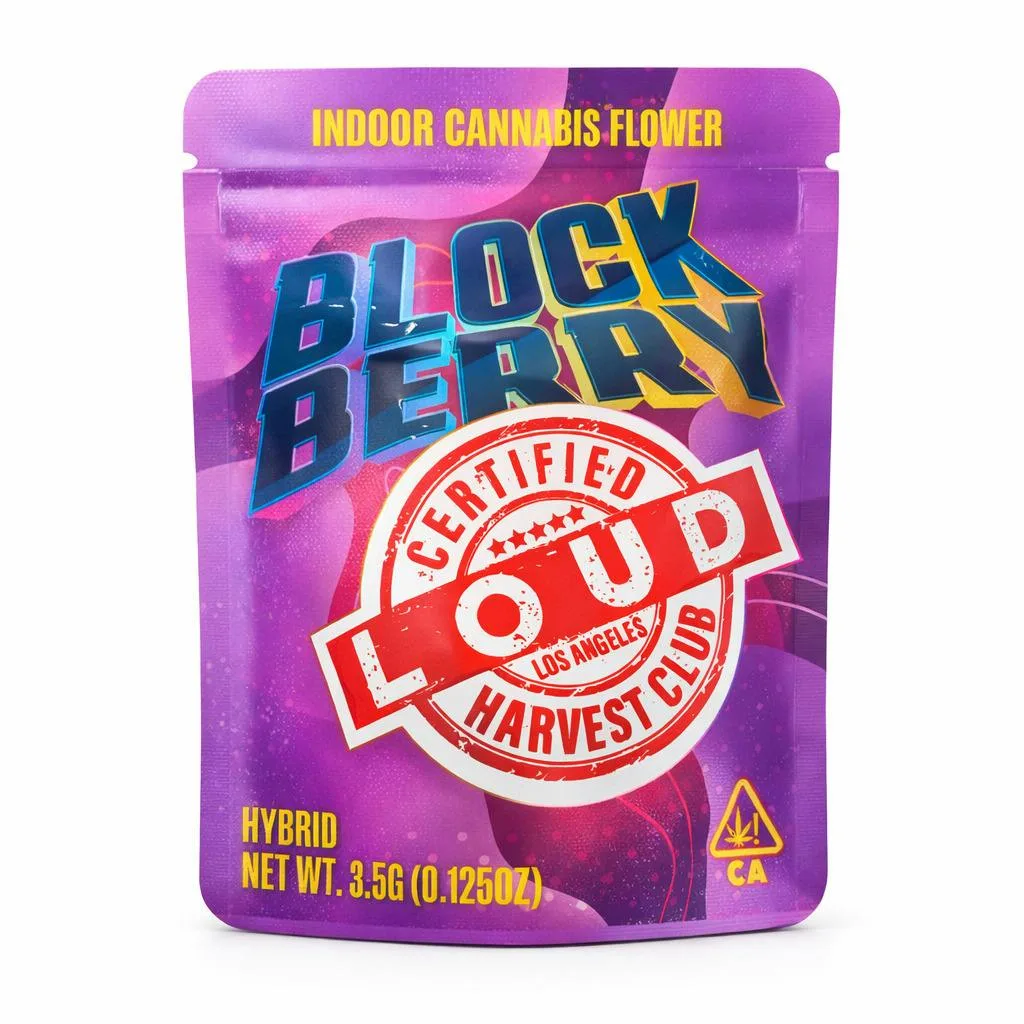 Block Berry [H] | 3.5g Flower | Loud