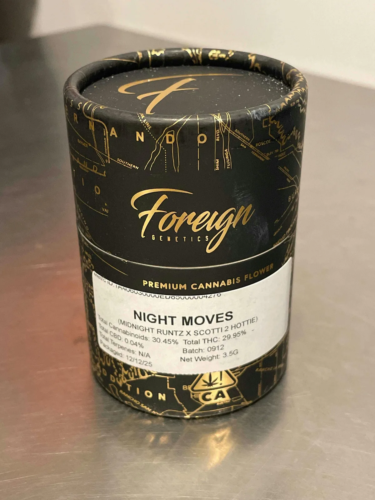 Foreign Genetics - Night Moves 3.5 - 1 gram