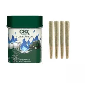 CBX - Blue Flame OG 4PK Pre Rolls