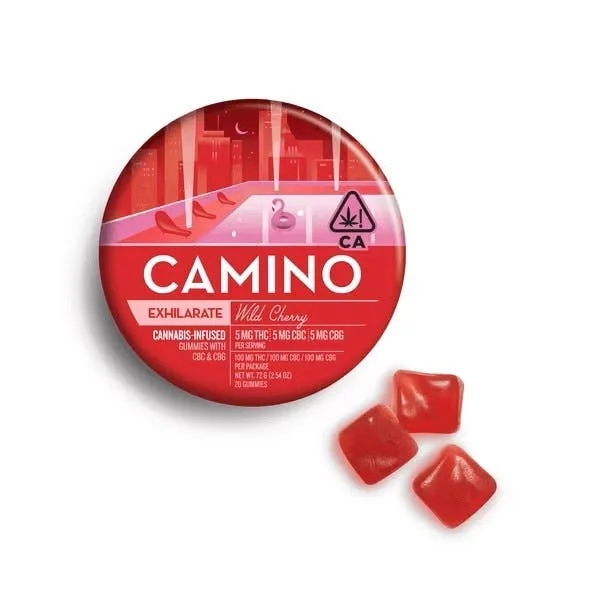 Wild Cherry CBC CBG 5:5:5 Gummies