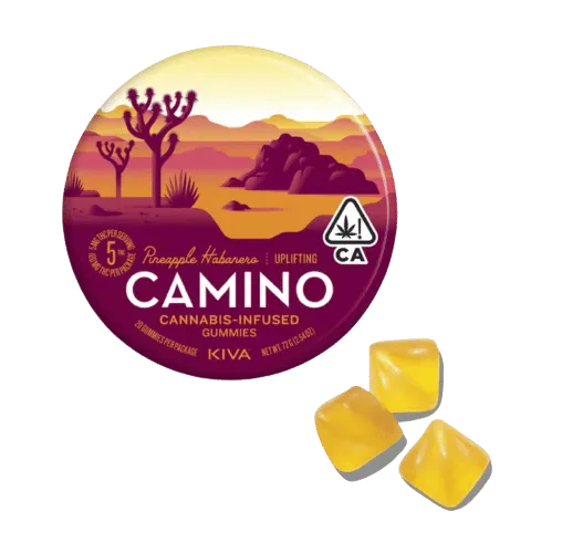 Camino Pineapple Habanero "Uplifting" Gummies - 20 Gummies
