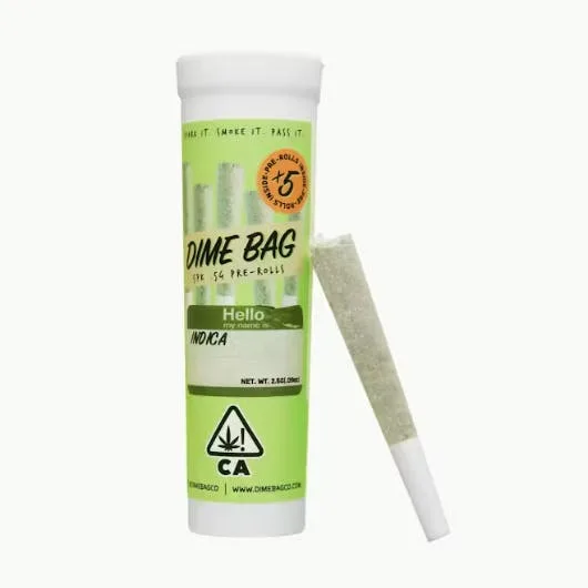 Dime Bag - Pre-roll 5pk Colombian Red - 2.5 g