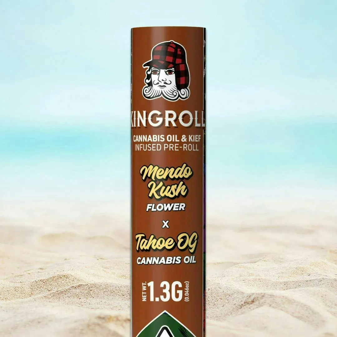 Kingroll | Mendo Kush x Tahoe OG | Infused Joint | 1.3g