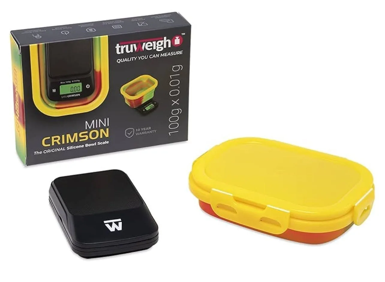 Mini Crimson Digital Scale - Scale with Bowl 100gx0.01g