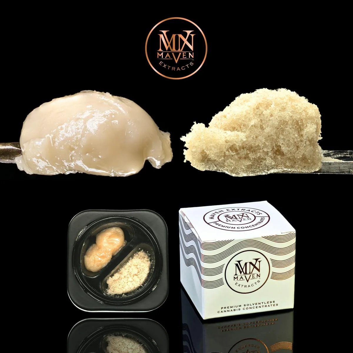 Black Diamond X Cold Cured Live Rosin & 90u Ice Water Hash Duo