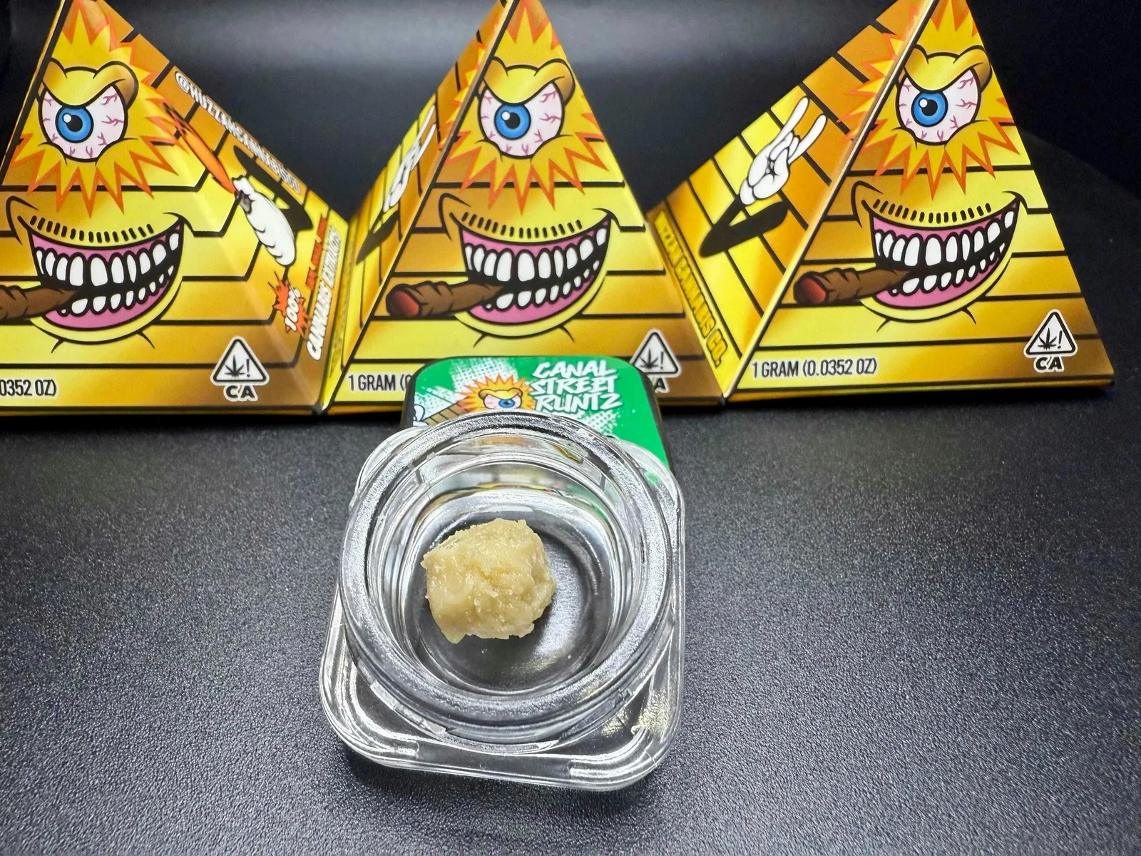 Huzzah Cannabis Co. - Canal Street Runtz 72/120u - 1st Wash