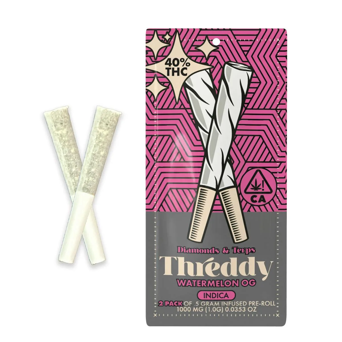 Threddy - 2PK - Watermelon OG - 1G
