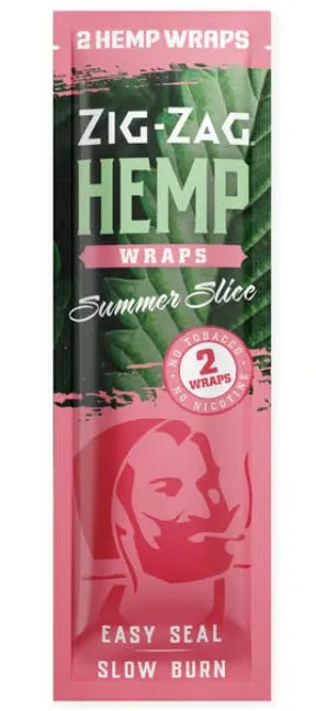 Zig-Zag - Summer Slice - Hemp Wraps 2pk