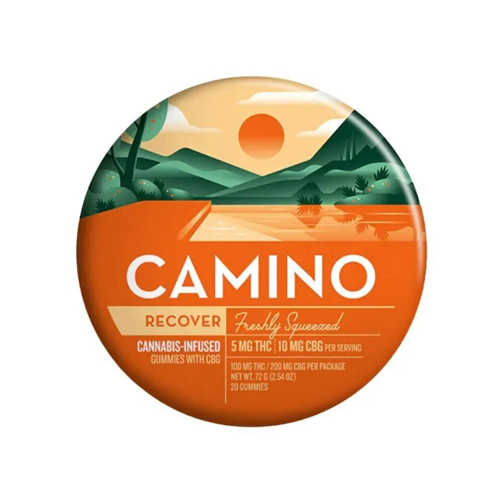 CAMINO - 1:2 CBG FRESHLY SQUEEZED 100MG - KIVA CONFECTIONS