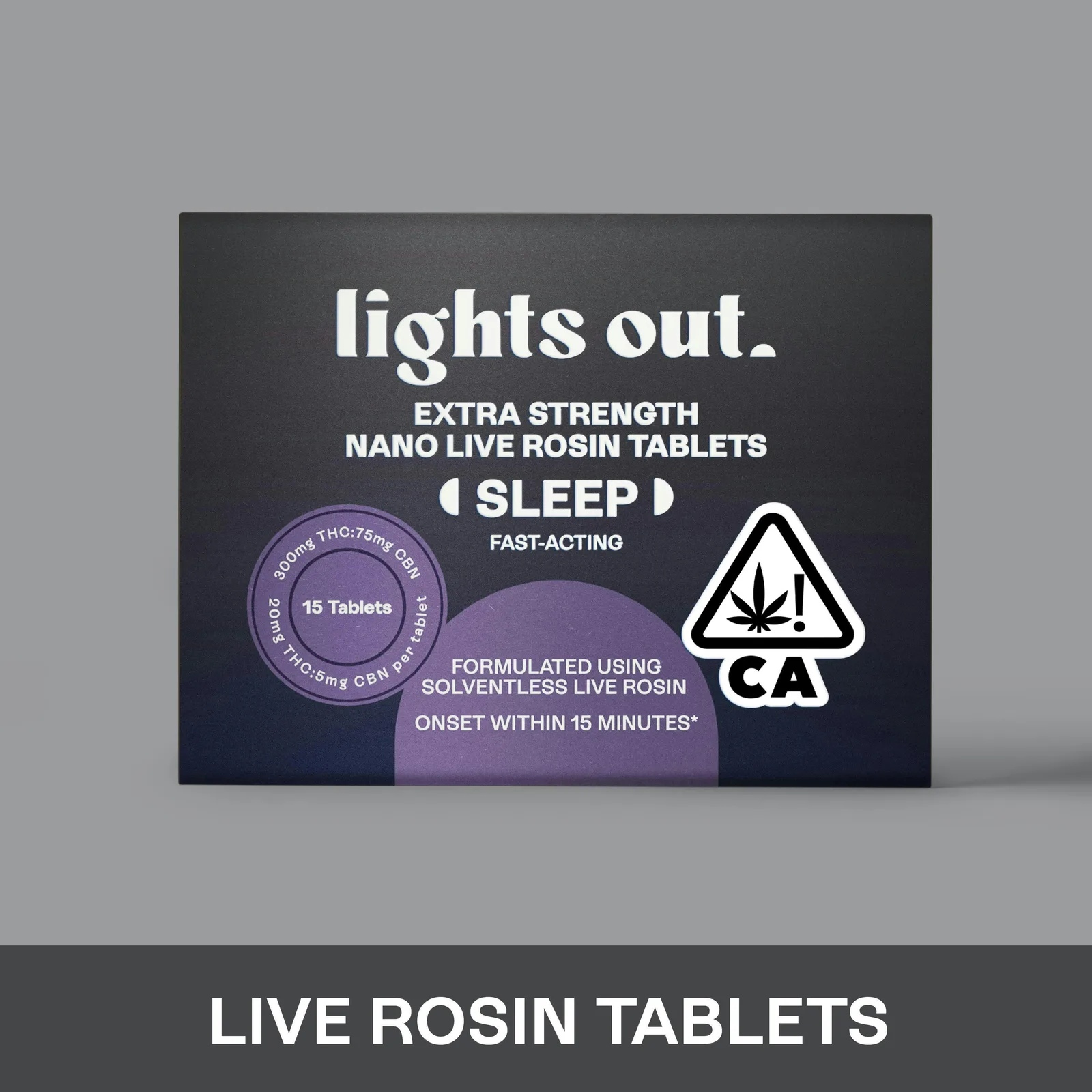 Extra Strength Sleep Rosin Tablets 300mg