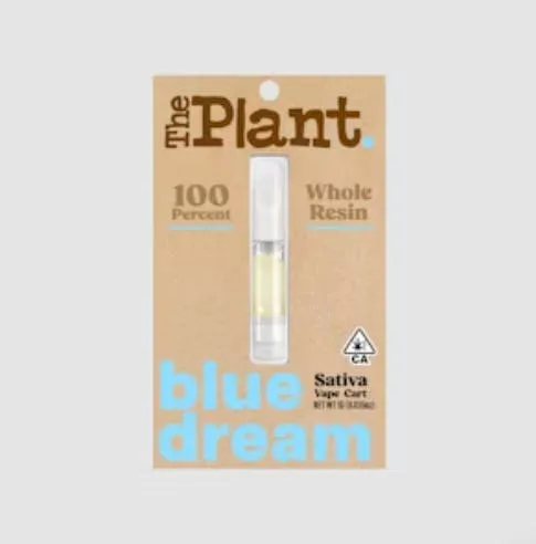 The Plant - Blue Dream Whole Resin Cartridge (1G)