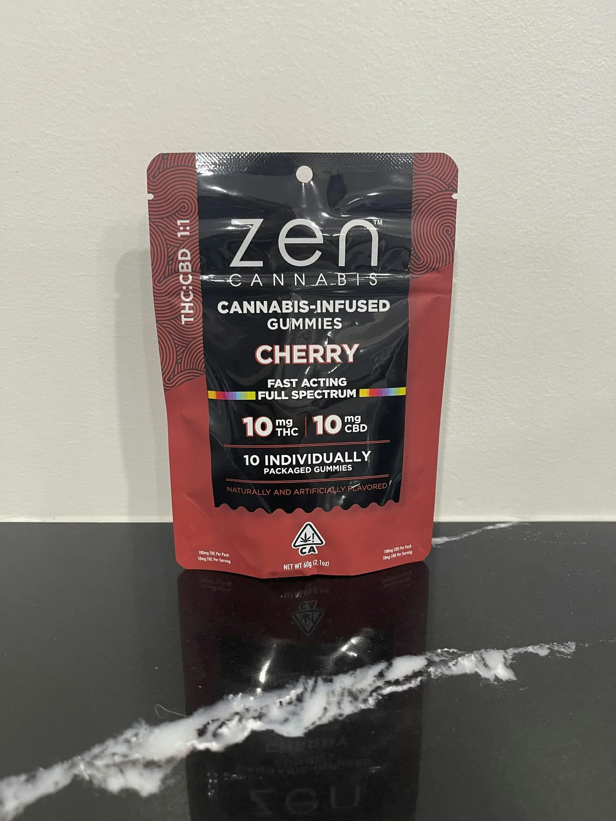 Zen - 1:1 Cherry Gummies - Zen 100mg