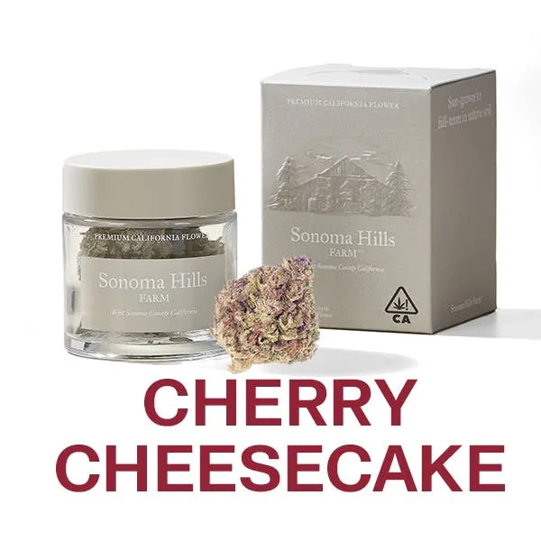 Cherry Cheesecake - 3.5g Flower Jar