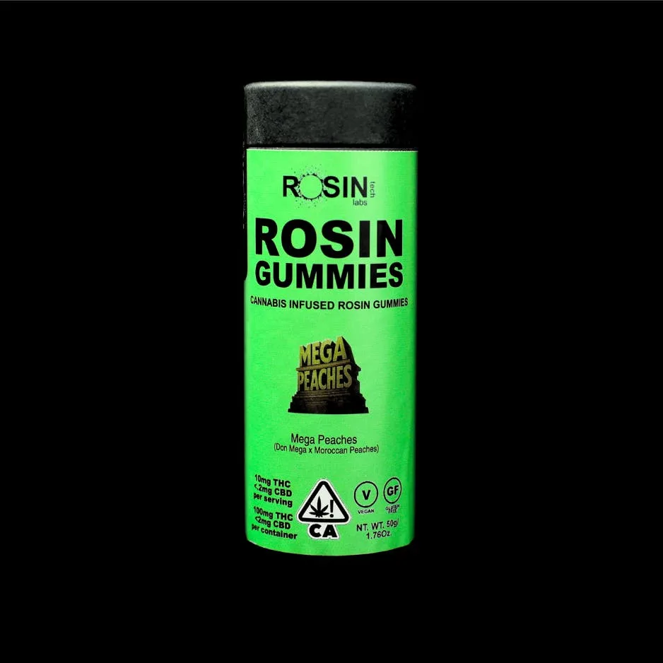 Rosin Gummies - Mega Peaches