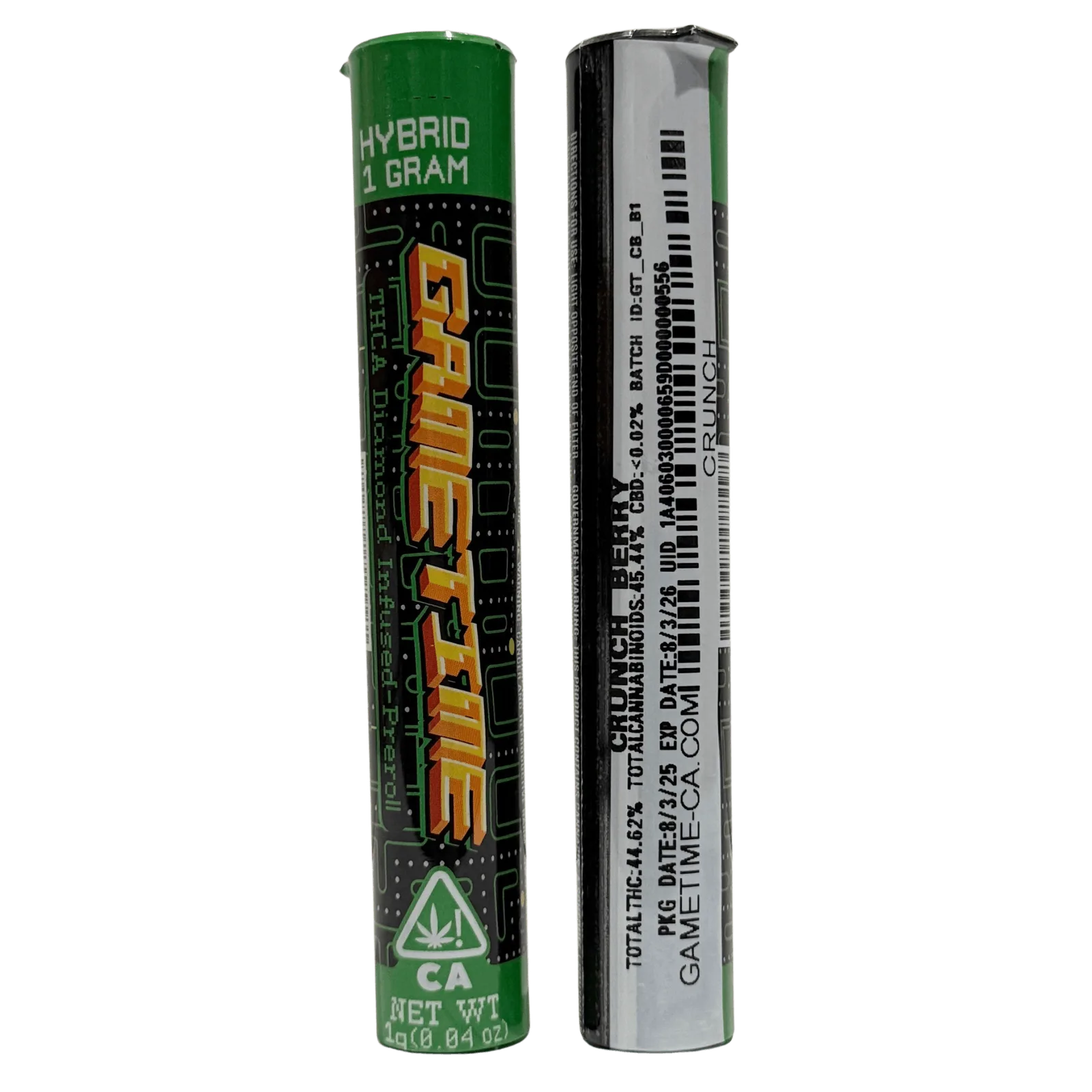 Gametime - Crunch Berry | 1g Infused Preroll